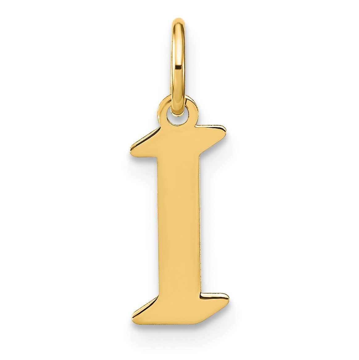 Letter I Initial Pendant 14k Gold XNA1335Y/I, MPN: XNA1335Y/I, 196904072110