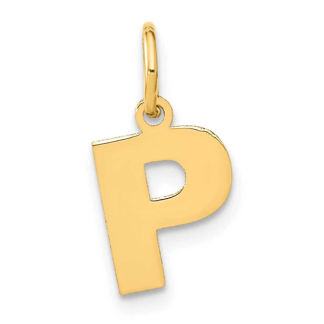 Letter P Initial Pendant 14k Gold XNA1337Y/P