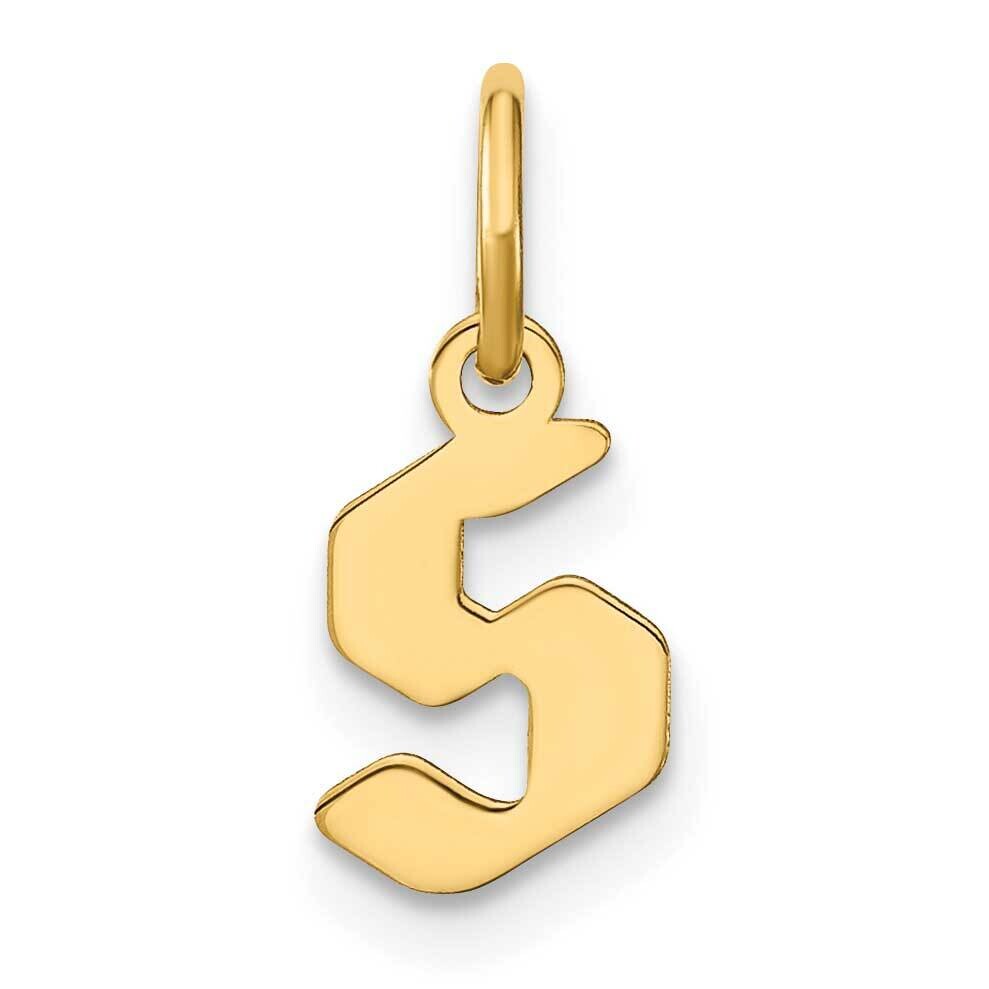Lowercase Letter S Initial Pendant 14k Gold XNA1383Y/S, MPN: XNA1383Y/S, 196904071731