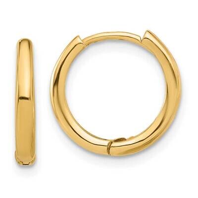 Hinged Hoop Earrings 14k Polished Gold TF2307, MPN: TF2307,