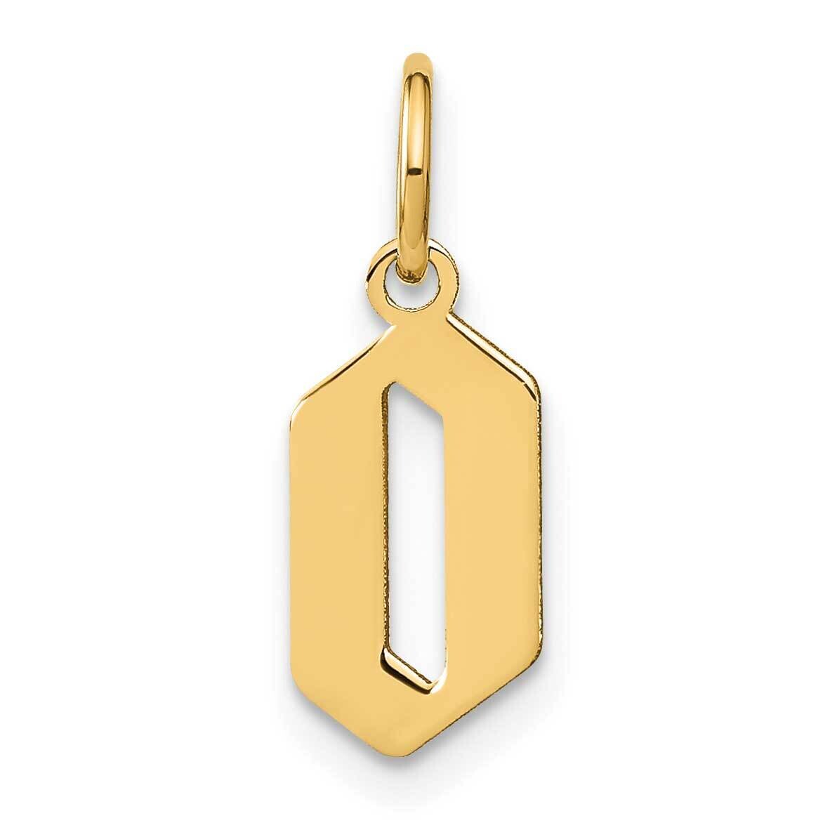 Letter O Initial Pendant 14k Gold XNA1335Y/O, MPN: XNA1335Y/O, 196904068854