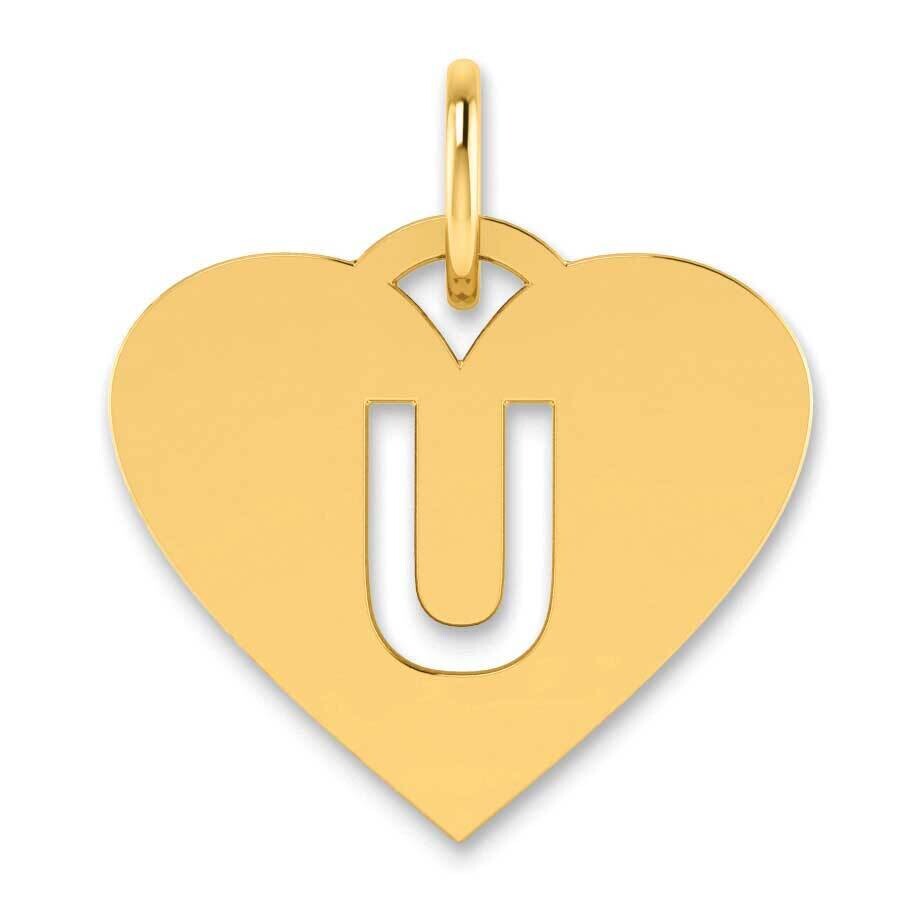 Initial Letter U Initial Charm 14k Gold XNA1338Y/U, MPN: XNA1338Y/U, 196904073988