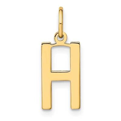 Letter H Initial Pendant 14k Gold XNA1336Y/H, MPN: XNA1336Y/H, 196904070062