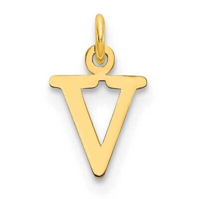 Cutout Letter V Initial Pendant 14k Gold XNA1160Y/V, MPN: XNA1160Y/V, 196904071502