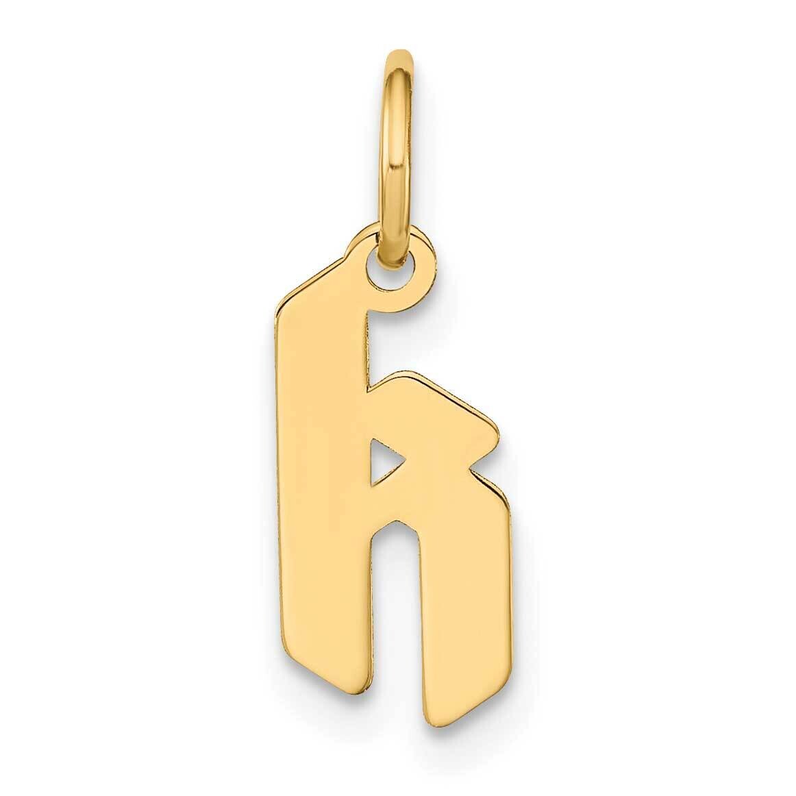 Lowercase Letter K Initial Pendant 14k Gold XNA1383Y/K, MPN: XNA1383Y/K, 196904071748
