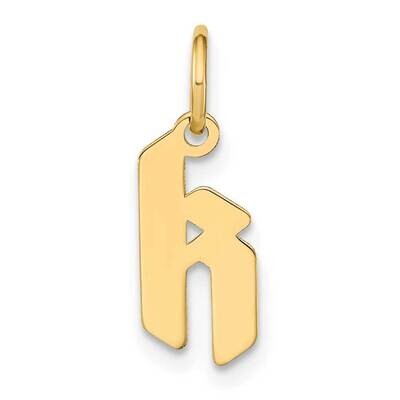 Lowercase Letter K Initial Pendant 14k Gold XNA1383Y/K, MPN: XNA1383Y/K, 196904071748