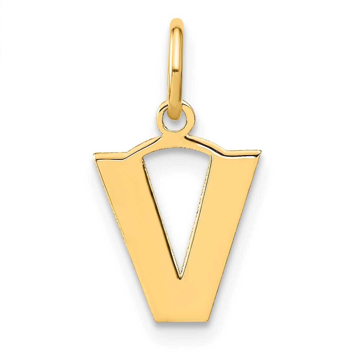 Letter V Initial Pendant 14k Gold XNA1337Y/V, MPN: XNA1337Y/V, 196904073919