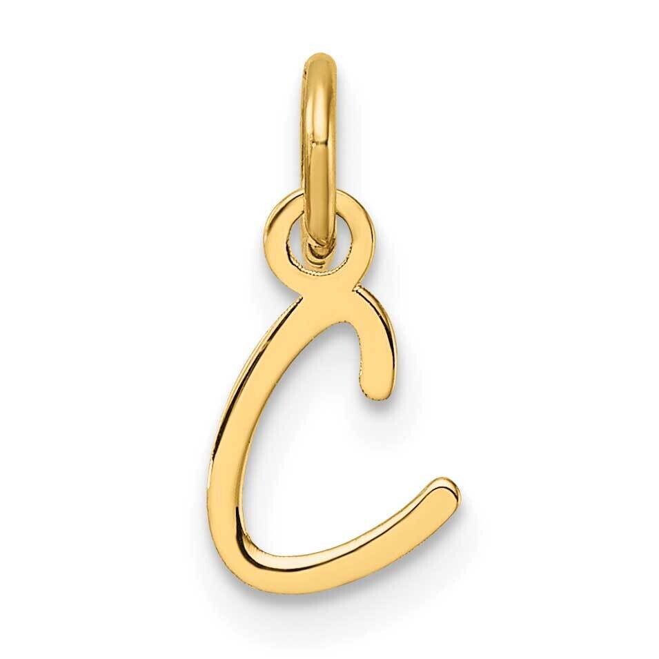 Uppercase Letter C Initial Charm 14k Gold XNA1467Y/C, MPN: XNA1467Y/C,