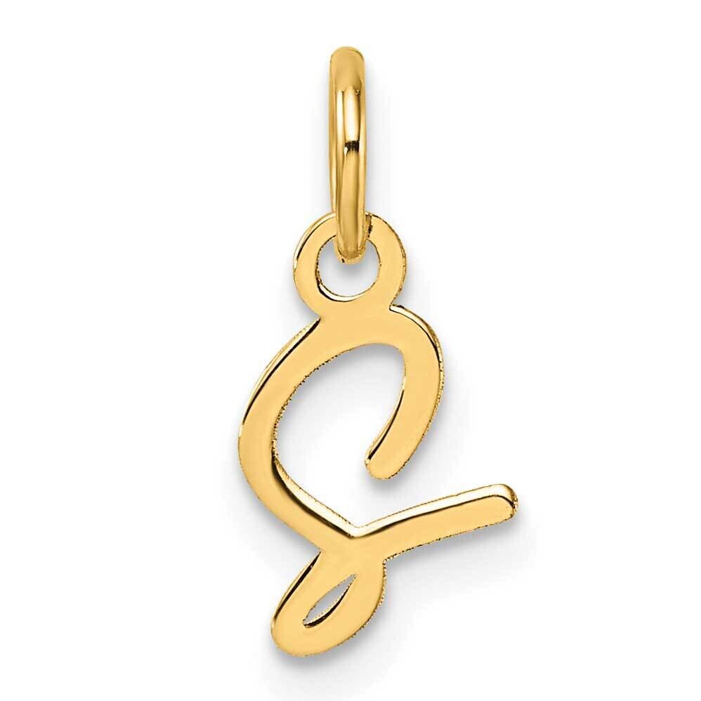 Uppercase Letter S Initial Charm 14k Gold XNA1467Y/S, MPN: XNA1467Y/S,