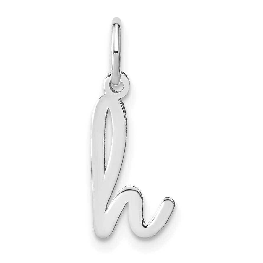 Lower Case Letter H Initial Charm 14k White Gold XNA1307W/H, MPN: XNA1307W/H, 196904076934