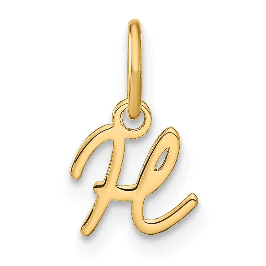 Upper Case Letter H Initial Charm 14k Gold XNA1305Y/H, MPN: XNA1305Y/H, 196904068991
