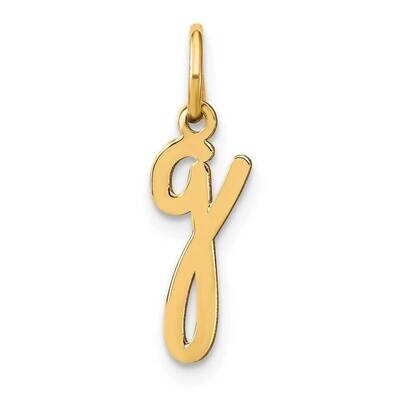 Lower Case Letter G Initial Charm 14k Gold XNA1307Y/G, MPN: XNA1307Y/G,