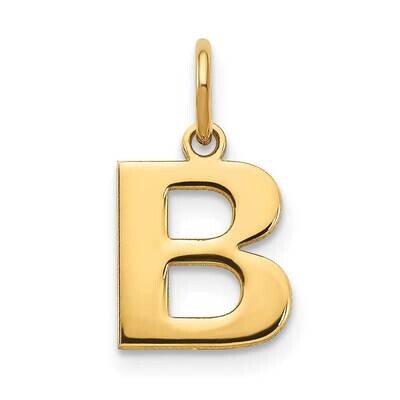 Letter B Initial Pendant 14k Gold XNA1337Y/B, MPN: XNA1337Y/B, 196904070116