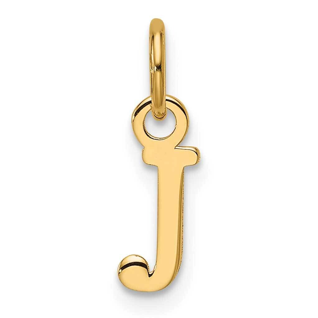 Cutout Letter J Initial Pendant 14k Gold XNA1466Y/J, MPN: XNA1466Y/J,