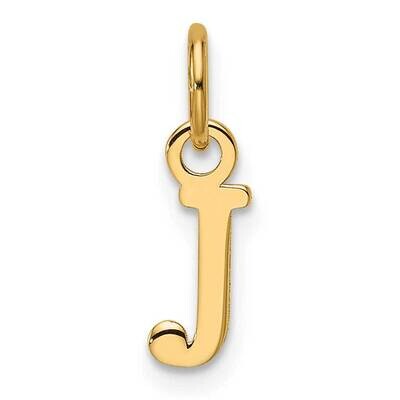 Cutout Letter J Initial Pendant 14k Gold XNA1466Y/J, MPN: XNA1466Y/J,