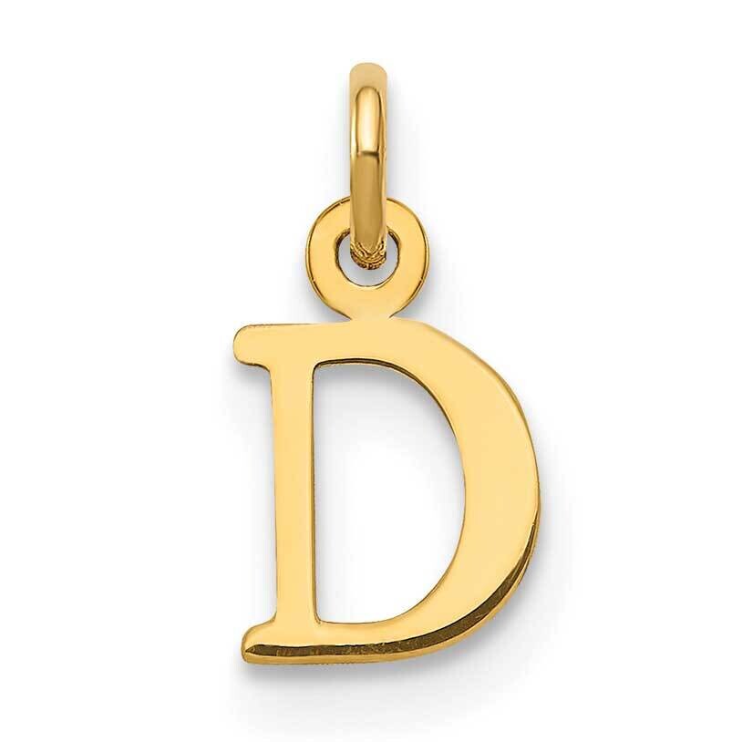 Cutout Letter D Initial Pendant 14k Gold XNA1160Y/D, MPN: XNA1160Y/D, 196904073339