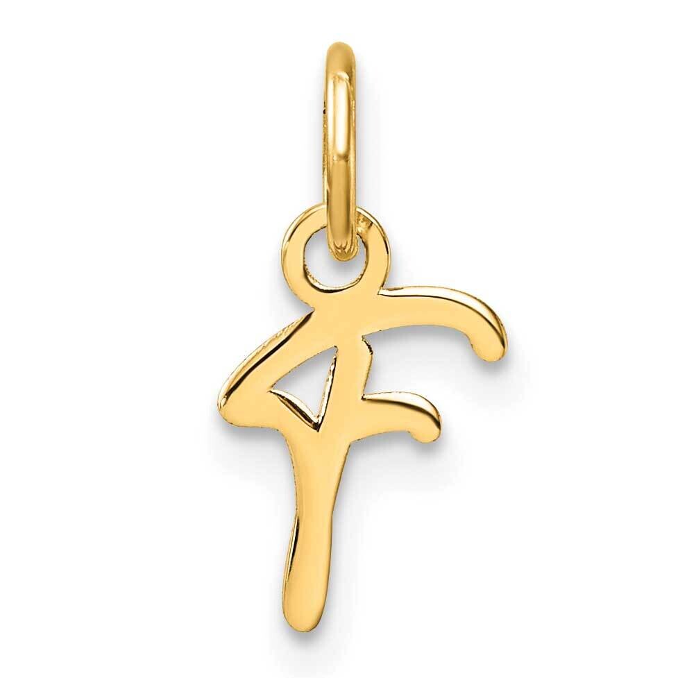 Uppercase Letter F Initial Charm 14k Gold XNA1467Y/F, MPN: XNA1467Y/F,