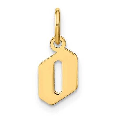 Lowercase Letter O Initial Pendant 14k Gold XNA1383Y/O, MPN: XNA1383Y/O, 196904070208