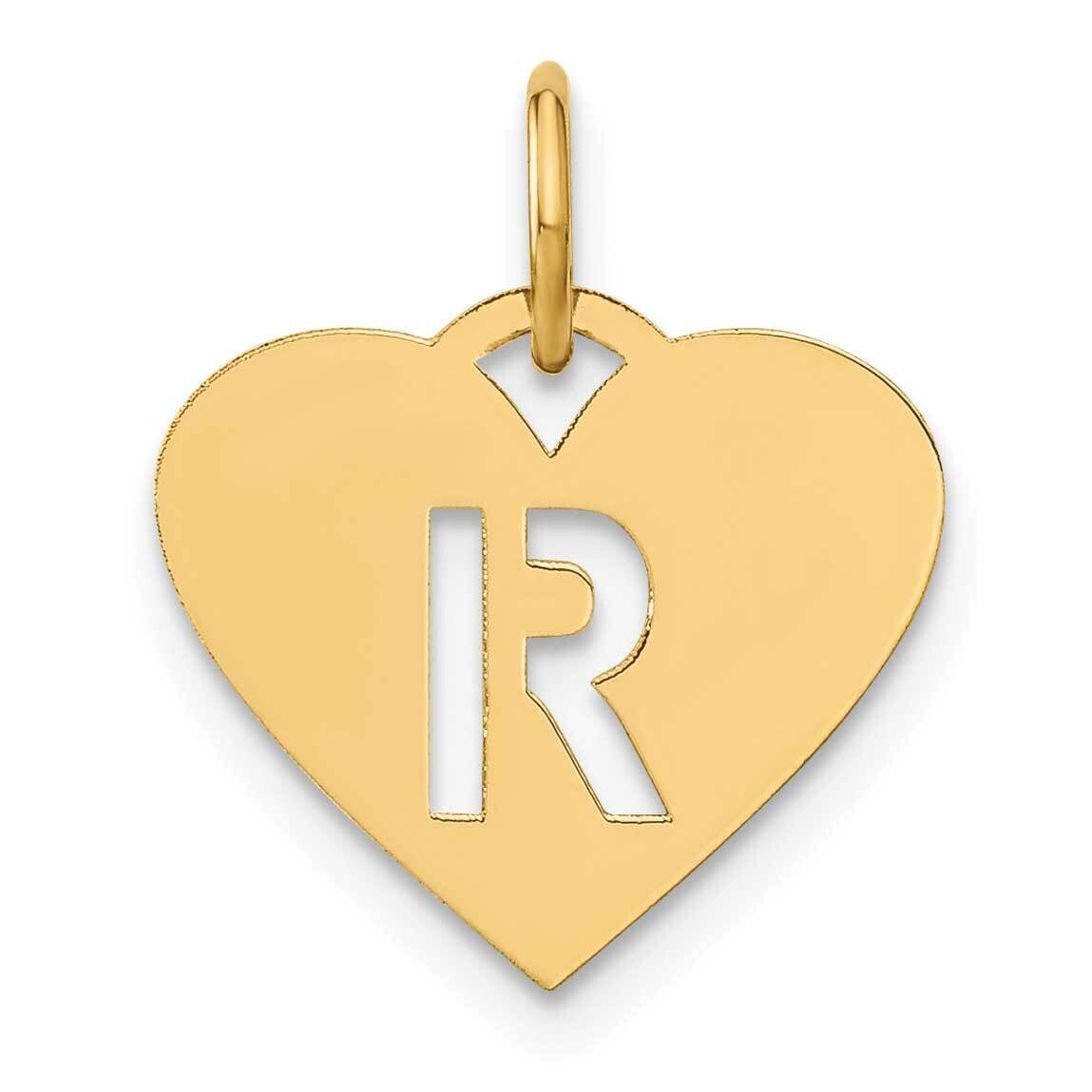 Initial Letter R Initial Charm 14k Gold XNA1338Y/R, MPN: XNA1338Y/R, 196904071694