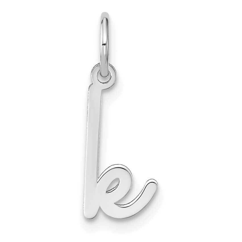 Lower Case Letter K Initial Charm 14k White Gold XNA1307W/K, MPN: XNA1307W/K, 196904077306