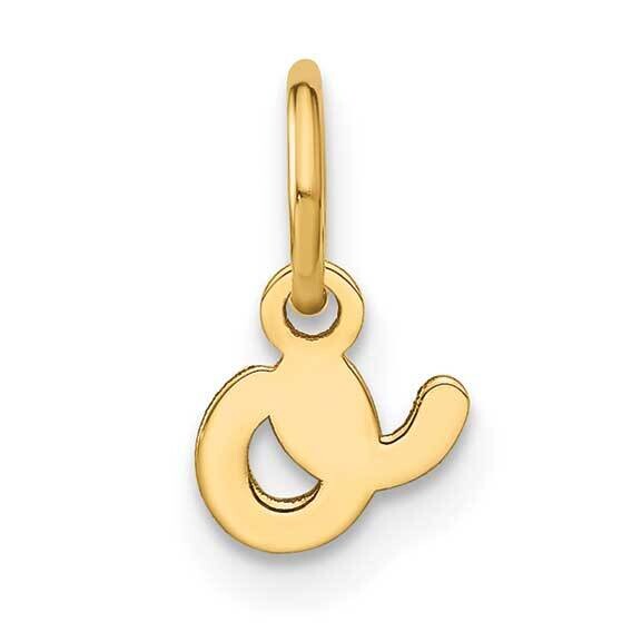 Lower Case Letter O Initial Charm 14k Gold XNA1307Y/O, MPN: XNA1307Y/O,