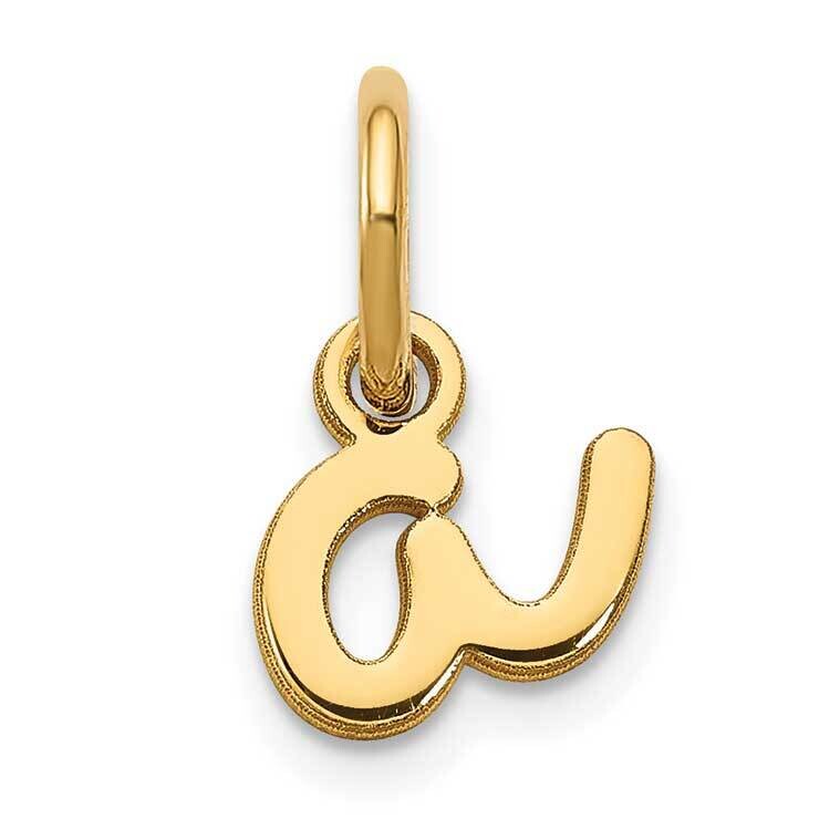 Lower Case Letter A Initial Charm 14k Gold XNA1307Y/A