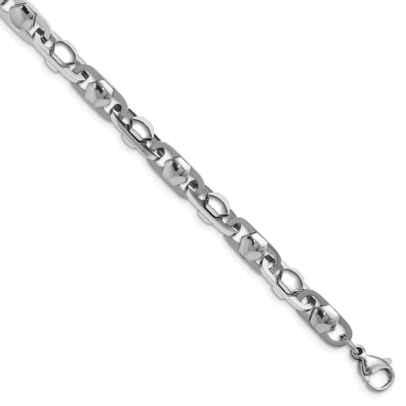 Chisel Polished 6.50mm 24 Inch Necklace Stainless Steel SRN3042-24