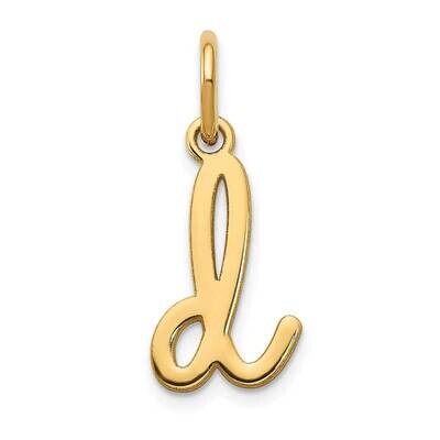 Lower Case Letter D Initial Charm 14k Gold XNA1307Y/D, MPN: XNA1307Y/D,