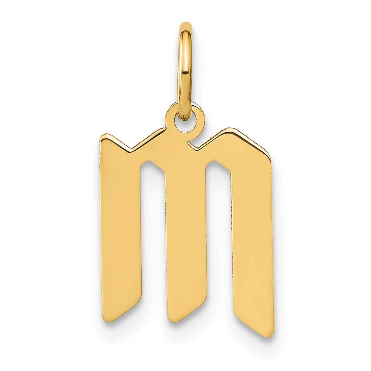 Letter M Initial Pendant 14k Gold XNA1335Y/M, MPN: XNA1335Y/M, 196904071588