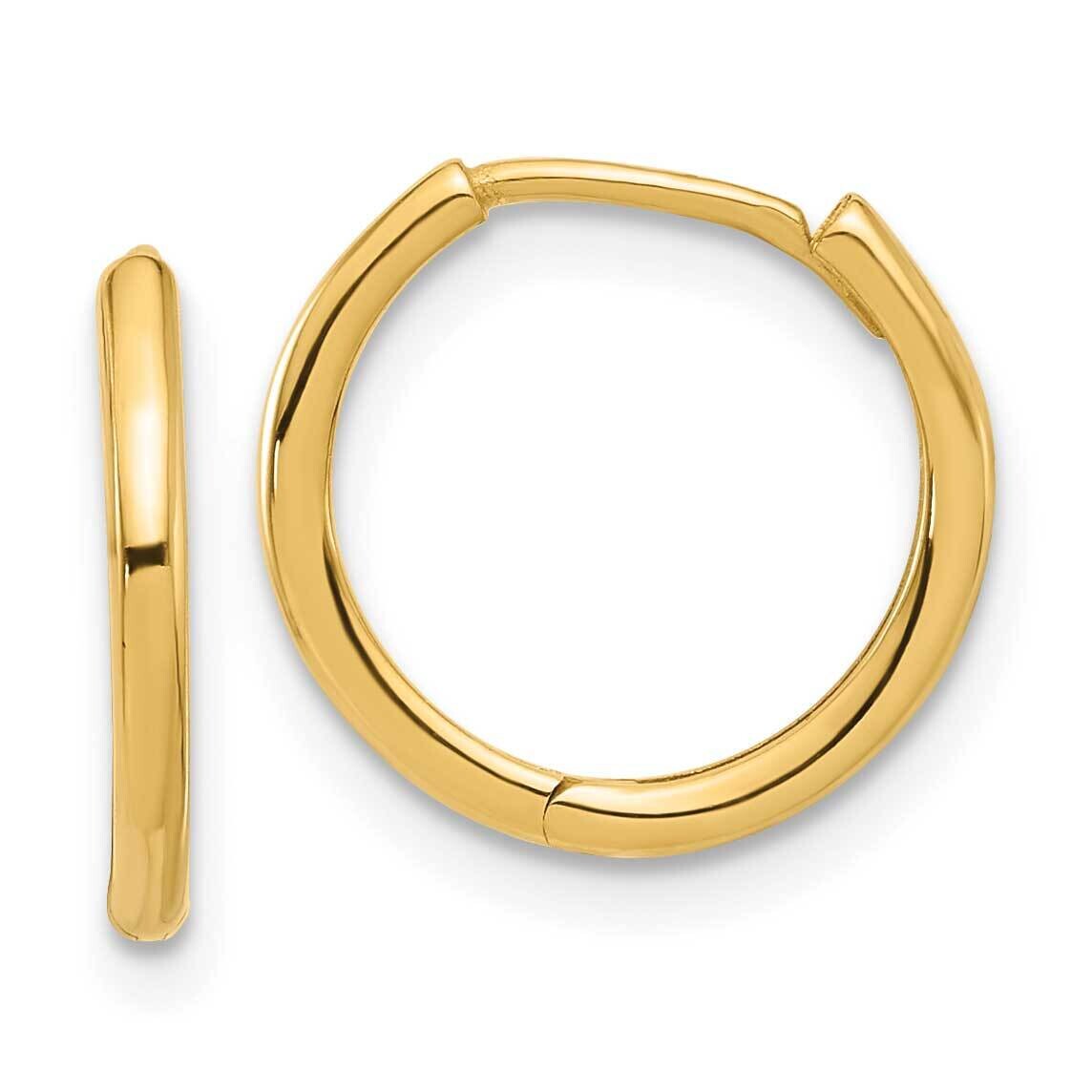 Hinged Hoop Earrings 14k Polished Gold TF2301, MPN: TF2301,