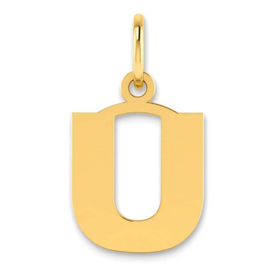 Letter U Initial Pendant 14k Gold XNA1337Y/U, MPN: XNA1337Y/U, 196904073896