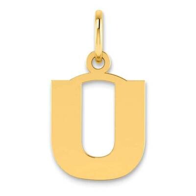 Letter U Initial Pendant 14k Gold XNA1337Y/U, MPN: XNA1337Y/U, 196904073896