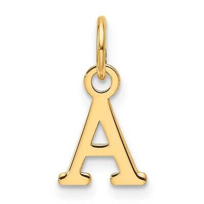 Cutout Letter A Initial Pendant 14k Gold XNA1466Y/A, MPN: XNA1466Y/A,