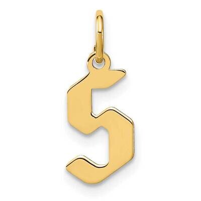 Letter S Initial Pendant 14k Gold XNA1335Y/S, MPN: XNA1335Y/S, 196904072097