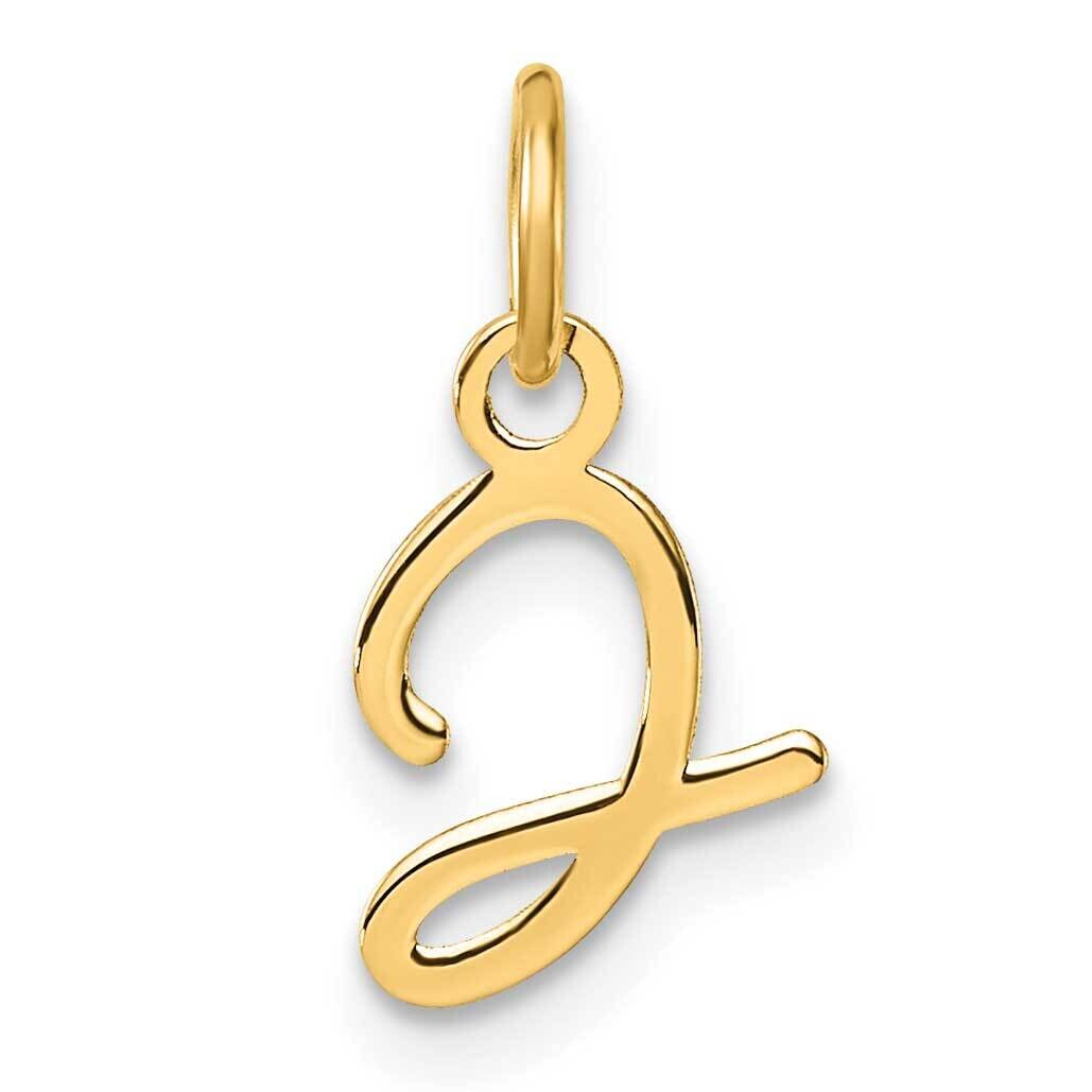 Uppercase Letter J Initial Charm 14k Gold XNA1467Y/J, MPN: XNA1467Y/J,