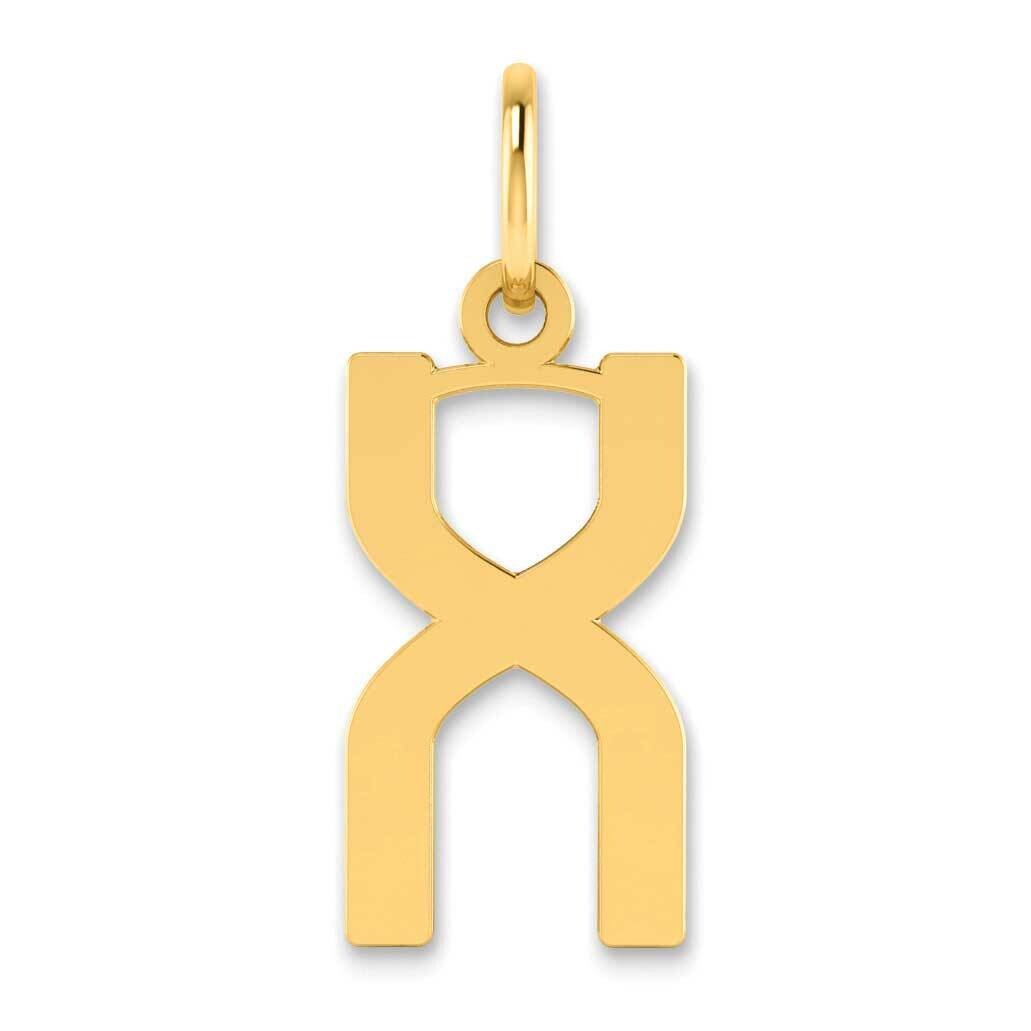 Letter X Initial Pendant 14k Gold XNA1336Y/X, MPN: XNA1336Y/X, 196904068892