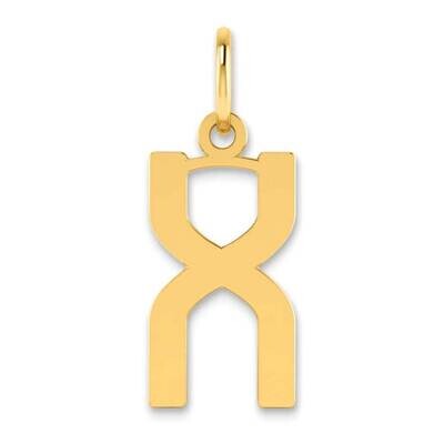 Letter X Initial Pendant 14k Gold XNA1336Y/X, MPN: XNA1336Y/X, 196904068892