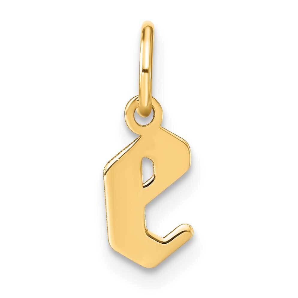 Lowercase Letter E Initial Pendant 14k Gold XNA1383Y/E, MPN: XNA1383Y/E, 196904072578