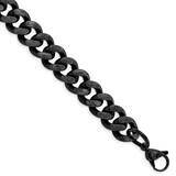 Chisel Oxidized 13.75mm 24 Inch Curb Chain Stainless Steel SRN3113-24 by Chisel, MPN: SRN3113-24, 8…