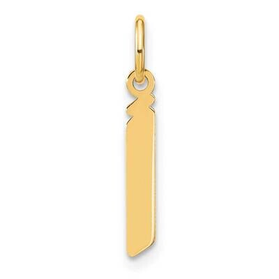Lowercase Letter J Initial Pendant 14k Gold XNA1383Y/J, MPN: XNA1383Y/J, 196904072561
