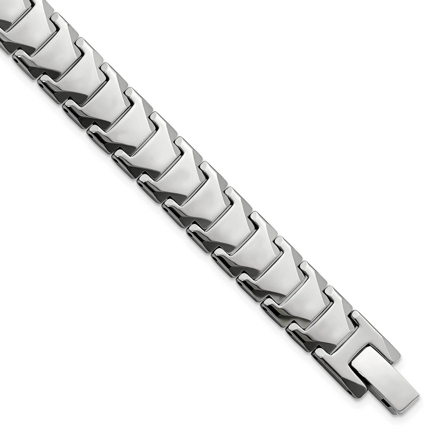 Chisel Tungsten Polished 9 Inch Bracelet TUB132-9 by Chisel, MPN: TUB132-9, 883957759319