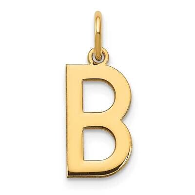 Letter B Initial Pendant 14k Gold XNA1336Y/B, MPN: XNA1336Y/B, 196904071663
