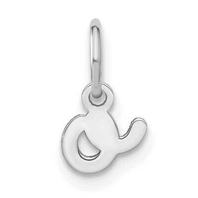 Lower Case Letter O Initial Charm 14k White Gold XNA1307W/O, MPN: XNA1307W/O, 196904076897