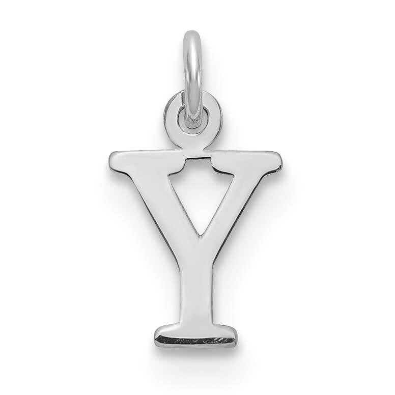 Cutout Letter Y Initial Pendant 14k White Gold XNA1160W/Y, MPN: XNA1160W/Y, 196904073759