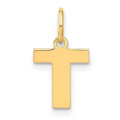 Letter T Initial Pendant 14k Gold XNA1337Y/T, MPN: XNA1337Y/T, 196904070093