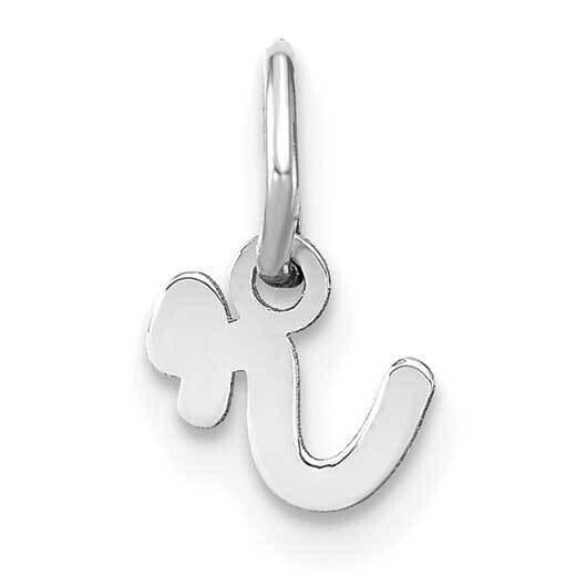 Lower Case Letter R Initial Charm 14k White Gold XNA1307W/R, MPN: XNA1307W/R, 196904077092