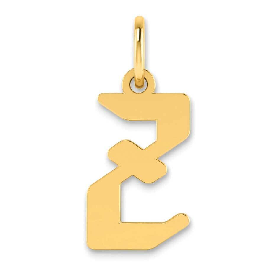 Letter Z Initial Pendant 14k Gold XNA1335Y/Z, MPN: XNA1335Y/Z, 196904073827