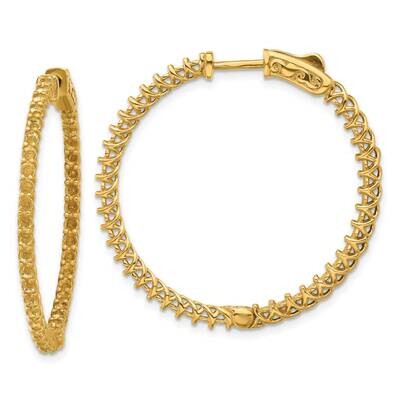 Round Hoop Safety Clasp Earring Mountings 14k Gold XE2001, MPN: XE2001, 191101637803