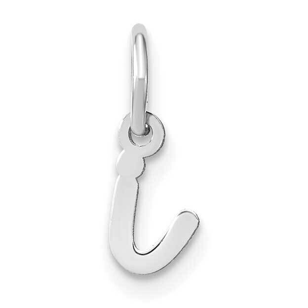 Lower Case Letter I Initial Charm 14k White Gold XNA1307W/I, MPN: XNA1307W/I, 196904076927