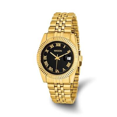 Mason Sales Ladies Gold-Plated Watch Stainless Steel XWA6527, MPN: XWA6527,